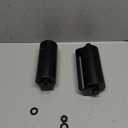 2Pack Slide Gate Guide Roller with C Post Welded Bracket, Hard Nylon Sliding Rolling Gates Guider, Heavy Duty Sealed Ball Bearing Side Roller Assembly (6 Inches - 2 Pack)