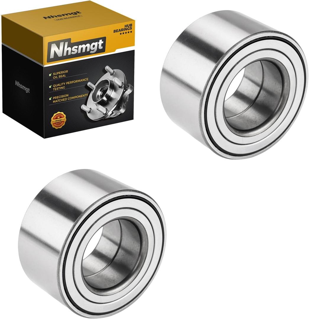 510070 Front Wheel Hub Bearing Compatible with Corolla 2003-2019, Matrix 2003-2013, Celica 2000-2005, Prius 2001-2003, Vibe 2003-2010, Corolla iM 2017-2018, MR2 Spyder 2000-2005, tC 05-10 2pcs