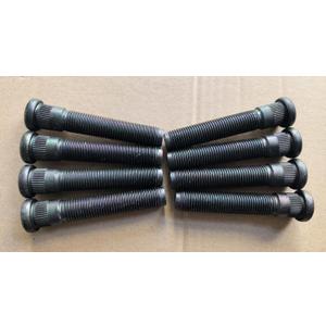 8PCS M14x1.50 Rear Serrated Wheel Stud Bolts 610-784 15.8mm Knurl 79.5mm UHL Length Replacement for 2012-2025 Dodge Ram 3500 w/Dual Rear Wheels (DRW) Model & RAM 4000 6509399AA