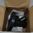 SR SUN RISE Filtered Shower Head - High Pressure Rain Shower Head with 20-Stage Filterr, 6 Spray Modes for Hard Water Softener, Remove Chlorine & Heavy Metals (Black, 5.5 Inch Round)