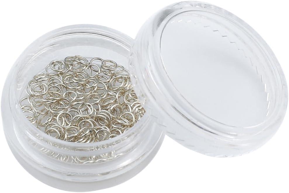 BEADIA 925 Sterling Silver Jump Rings 0.4x3mm 200pcs for Jewelry Making Findings