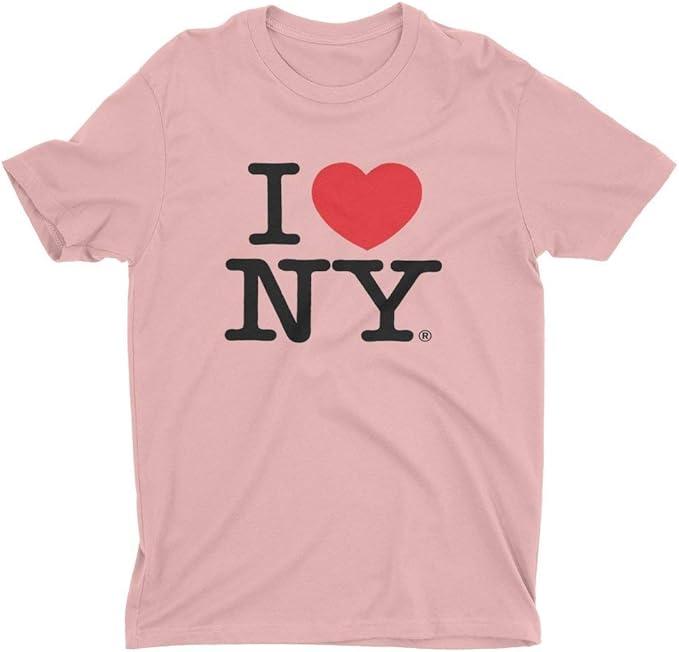 I Love NY Officially Licensed Adult Unisex Tees (White) S