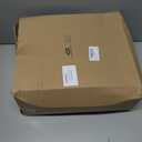 6ft Christmas Norfolk Pine Garland with Light Realistic Prelit Christmas Garland with Bow Berry Stem Ball Real Touch Greenery Garlands for Mantle Fireplace Table Home Decor(Gold)