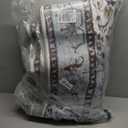 Washable Area Rugs 5x7, Low Pile Soft Vitnage Distressed Rug for Bedroom, Living Room, Dining Room, Non-Slip, Low Pile, Blue