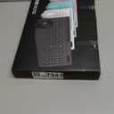 Wireless Keyboard and Mouse Combo - Full-Sized Ergonomic Keyboard with Wrist Rest, Phone Holder, Sleep Mode, Silent 2.4GHz Cordless Keyboard Mouse Combo for Computer, Laptop, PC, Mac, Windows -Trueque (1 PACK, Brick Red)