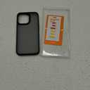 TORRAS Tough Shockproof for iPhone 13 Pro Case, [Military-Grade Drop Tested] Ultra-Durable Matte Hard PC Back with Soft Silicone Edge Slim Protective for iPhone 13 Pro Phone Case,Translucent Black