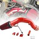 6.0 Powerstroke Cold Air Intake Kit Compatible with 2003-2007 Ford F250 F350 F450 Excursion 6.0L Powerstroke Diesel