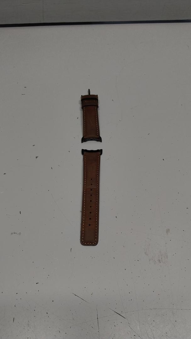 for Galaxy Watch Ultra Bands 47mm Leather for Men Women (2025/2024), No Gaps Business Leather Wristband Replacement Strap for Samsung Galaxy Watch 7/8 Ultra 47mm, Light Brown