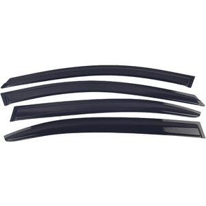 Window Visors for 2014-2018 Mazda 3 Sedan & HatchbackRain Guards Sun Shields Window Deflector,Tape-on Style,4PCS