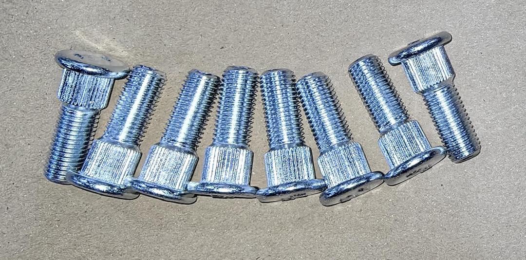 Rear Wheel Studs # 90114-10020 Replacement for 2006-2023 YAMAHA ATVs RAPTOR 700 700R YFZ450 YFZ450R ATV & 2004-2013 RHINO 450 660 700 UTV Rear