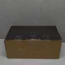 Yosoan Linen Boho Wall Sconce Stairwell Fixture Light, 2-Light Indoor Hardwired Vanity Dual Vintage Industrial Bedside Sconce Wall Mount Lighting Square Fabric Shade for Hallway Kitchen Living Room