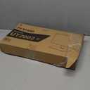 Rfiver Universal Swivel TV Stand for 27-50 55 60 Inch TVs, Height Adjustable Table Top TV Stand Mount Hold up to 88 lbs, Pedestal TV Stands with Tempered Glass Base, Replacement TV Mount Stand