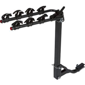 Young 4 Bike Rack - Bicycle Racks Mount Carrier for Cars, SUV and Minivans with 2" or 1-1/4 inch Hitch Receiver, Easy Assembly and Safe Locking