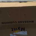 Mynt FSA Eligible HSA Approved Shiatsu Neck and Back Massager for Chair with 10 Deep Kneading Nodes, 2D & 3D Back Massage with Heat, Portable Spot Massage Chair Pad (Black)