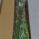 FOTEEWL 70 Pcs Artificial Greenery Stems Box Set,with 8 Kinds of Faux Plants and Fake Flowers for DIY Bridal Bouquets Wedding Floral Arrangement Table Centerpieces Decoration (Sage Green & White)