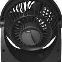 Vornado 133 Small Room Air Circulator Fan, 2 Speeds, Adjustable Head, Table Fan for Desk, Nightstand, Black