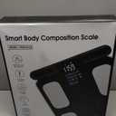 8-Electrode Smart Body Fat Scale with Handle, 28 Body Metrics, Segmental Measurements for Arms/Legs/Torso for Arms/Legs/Torso, Large Display, App Sync, 180kg/400lbs