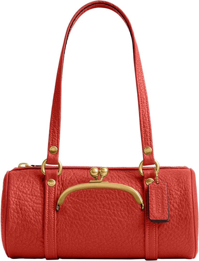 COACH Kisslock Barrel Bag 28