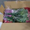Yastouay 24 Bundles Artificial Flowers for Outdoors, UV Resistant Artificial Outdoor Flowers No Fade Fake Outdoor Flowers Plants for Garden Porch Window Box Pot Planters Decor (Fuchsia+Rose Red)