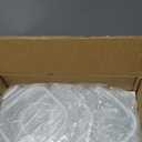 Soup Containers with Lids Glass 32 oz, 4 Cup Borosilicate Glass Food Storage Containers, Microwave & Freezer Safe Jars, Small Square Meal Prep Bowl for Salad, Fruit, Lunch, Ice Cream, Travel, 4 Pack (Transparent)