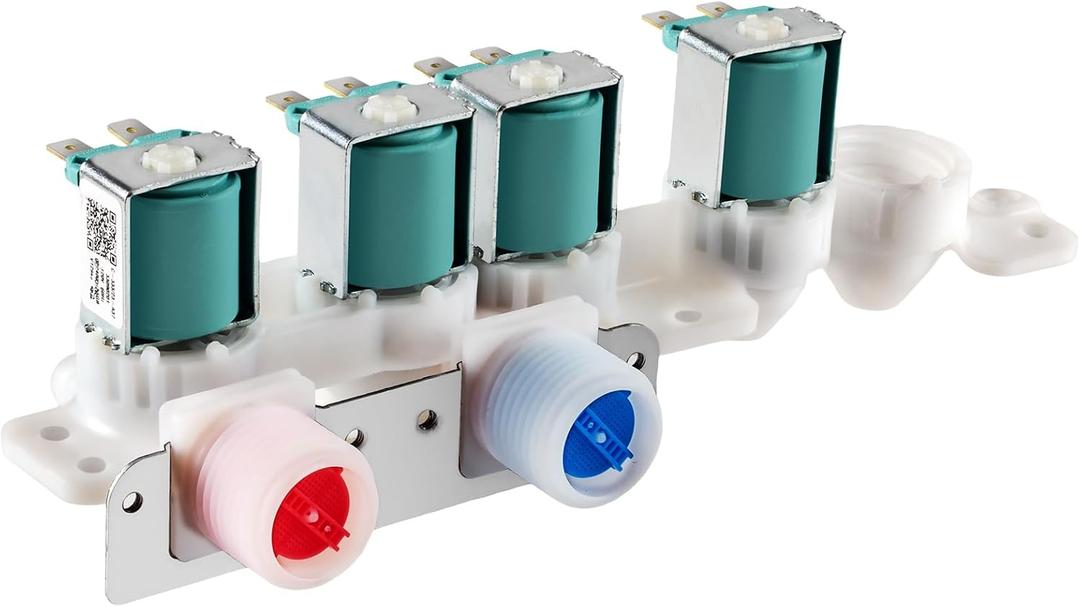 WH23X29538 Washer Water Inlet Valve for GE, Replacement Part 4977241 AP6990115 PS16217225 EAP16217225 33090201 C-163/21-A13 0024000126GB