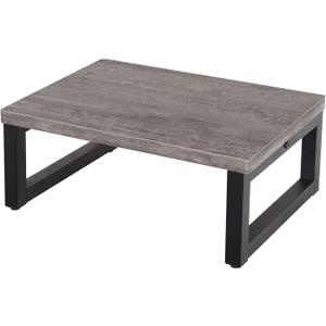 Snughome Wooden Step Stools for Adults Kids, Solid Portable Wooden Bedside Step Stool Adults Hold Up to 350 lb, One Step Foot Stool for Kitchen, Bedroom, Living Room, Bathroom - Self-Assembly (16.6L x 11.8W x 6.5H, Gray)