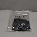 Hibshaby Black Mini Dress, Sexy Women Puff Long Sleeve Mesh Club Bodycon Dresses Halter Neck Party Outfits Black XS