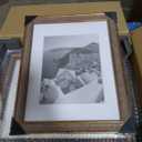 11x14 Gold Picture Frame Set of 4, Vintage Antique Picture Frames for Wall or Tabletop, 11 x 14 Ornate Bronze Photo Frame with Real Glass, Display 8x10 Poster with Mat or 11x14 without Mat, 4 Pack