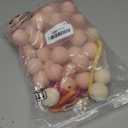 Craftdady 50Pcs 40mm Natural Wood Beads Unfinished Round Wood Loose Beads Large Hole Wooden Ball Spacer Beads for Jewelry Craft Making Home Party Decor Hole: 7mm