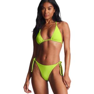 Bikini Swimsuit,Sexy Strap Two-Piece Bathing Suit, Solid Color, Comfort and Style, Ideal for Beach and Pool Parties, No Size Mark 