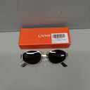 livho 2025 Trendy Oval Sunglasses - Stylish Polarized Shades for Everyday - Retro Metal Frames