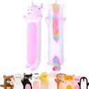 Unicorn Plush Body Pillow for Kids | Long Stuffed Animal Cuddle Pillow | Soft Hugging Toy | Plushie Gift for Girls & Boys | Long Plush Body Pillow for Sleep & Comfort | Large, 47 Inches
