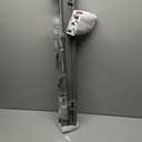 200'' Retractable Baby Gates Extra Wide,34" Tall Retractable Dog Gate for Doorways, Stairs, Hallways, Decks, Garage,16 FT Indoor/Outdoor Grey Retractable Gate with Fiberglass Reinforcement Rods (Gray)