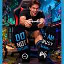 Novelty Gamers Socks Gifts For Christmas,Birthday,Video Game Gifts,Funny Saying Crew Socks for Men,Women and Teens (Gaming-05)