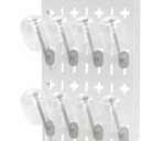 Baby Bottle Drying Rack Baby Bottle Holder Space Saving Bottle Dryer Rack Station Countertop Storage Organizer 12 Travel Bottle Drying Rack Vertical Breast Pump Part Plastic Bag Cup Dryer Tower Grey (Gray)