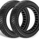 GYL 50/75-6.1 Scooter Tire: 8.5 Inch Solid Tires Replacement for Xiaomi M365 Pro Gotrax GXL V2 XR AOVOPRO ES80 HYPER gogo Hover-1 Journey Jive Electric Scooter 8 1/2 Airless Wheels Black 2 Pcs