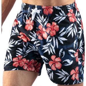Kanu Surf Mens Havana Men's Swim Trunks Quick Dry Swim Shorts Bathing Suit Men, 5.5 to 7" Inseam (Regular and Extended (Medium, Vacay Black)