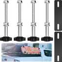 Traction Board Mount Pins, Easy to Install Recovery Board Mount Kit, Safety Traction Board Mount, Fit for All 4.72"~6.69" (12~17cm) Hole Spacing