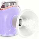 Eye Steamer, Portable Facial Steam Sprayer with Heated Mist, Moisturizing Eye Treatment (Lavender Purple)