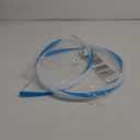 LED Hoop Dance Exercise Light Up Hoop for Kids Adults Children, Fitness Equipment Weight Loss Color Changing Strobing Glow Lights, Hoop Hooper Gift(Two AA Batteries are Needed. Not Included) (24in-60cm Blue)