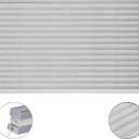 NOVINO Camper Blinds 38" W x 24" L,RV Blinds Shades for Camper Windows,RV Window Shades for Travel Trailers Motorhome,Gray