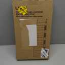 ULG 1 Pack Over Door Organizer with 5 Large and 10 Mesh Side Pockets, 44 lbs Weight Capacity Hanging Storage with Clear Window Kids Toys, Shoes, Diapers, Dark Grey, 5 Layers