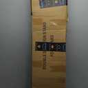 Black Pedestal Poster Sign Stand for Display, Adjustable Height Up to 80 Inchs, Heavy Duty Banner Double Sided Sign Holder for Board & Foam