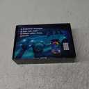 4 PCS RGB LED Rock Lights, LEDs High Brightness Waterproof Neon underglow Kit with Bluetooth App Control Flashing Music Mode, Wheel Well Light for Trucks, SUV, Golf Cart, ATV, Pickup