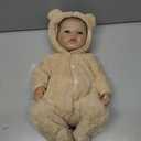 KSBD Reborn Baby Dolls - 18 Inch Realistic Baby Doll Lifelike Full Baby Boy Real Life Baby Doll with Soft Vinyl Body can Swimming with Accessories Gifts for Kids 3+