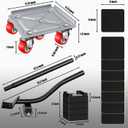 Furniture Dolly Furniture Sliders Furniture Movers with 5 Wheels Appliance Rollers Furniture Moving Wheels Furniture Movers Lifter Rollers for Heavy Duty Tool Furniture 1200lbs Load Capacity