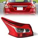 Huray Left Tail Light for Nissan Sentra 2016-2019, LED Taillight Tail lamp Rear Brake Lamp Replacement for 265553YU0A NI2804108 Driver Side LH Outer