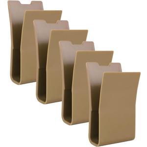 KRYDEX Magazine Pouch Insert Set Open Top 5.56 7.62 Mag Pouch Holder Clips with Removable Hook Panel