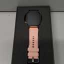 Smart Watch for Women, Infrared True Blood Oxygen Monitor, 136+ Sports, 2.04-inch AMOLED Display, Heart Rate Blood Pressure Sleep, IP68 Waterproof Fitness Tracker, Compatible with Android iOS Pink