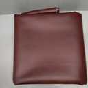 Majestic Giftware PVC Faux Leather Rectangle Tablecloths, (TCE29-54108) Burgundy Waterproof & Spill Proof Dining Table Cover, Decorative Washable Tablecloth for Home, Kitchen, Party (54X180)